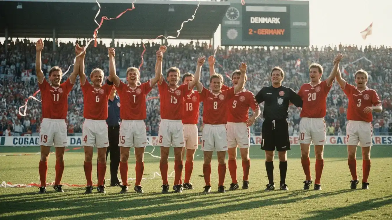 Danmarks historiske EM-triumf i 1992 i Sverige
